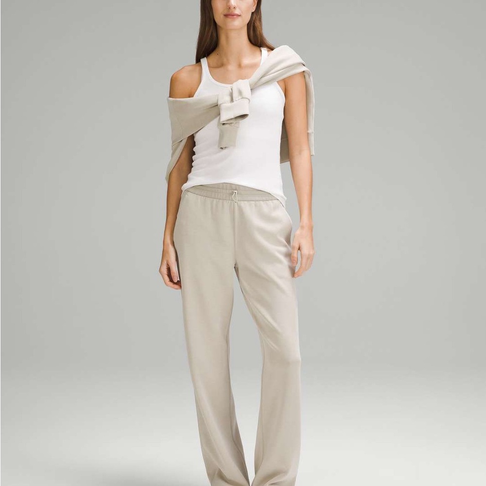 Lululemon Softstreme High Rise Pants in Mojave Tan
